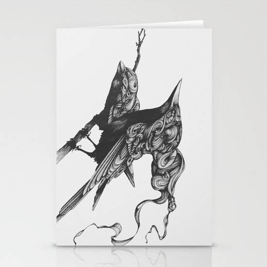 They Talk Together Stationery Cards
