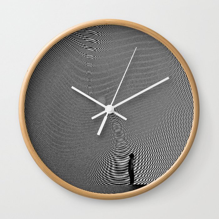 Optical Void 10 Wall Clock