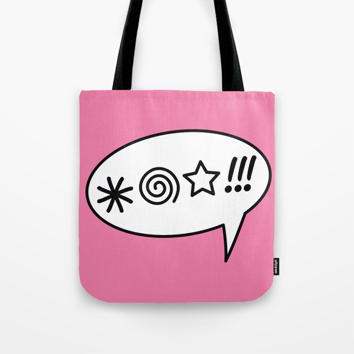 PinkExpletive Tote Bag