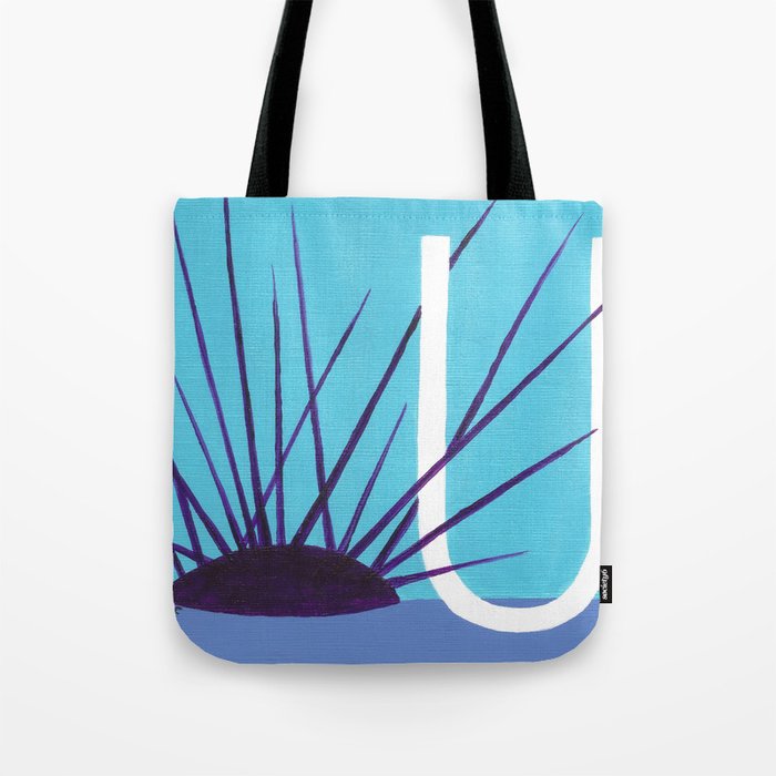 U is for Urchin Tote Bag