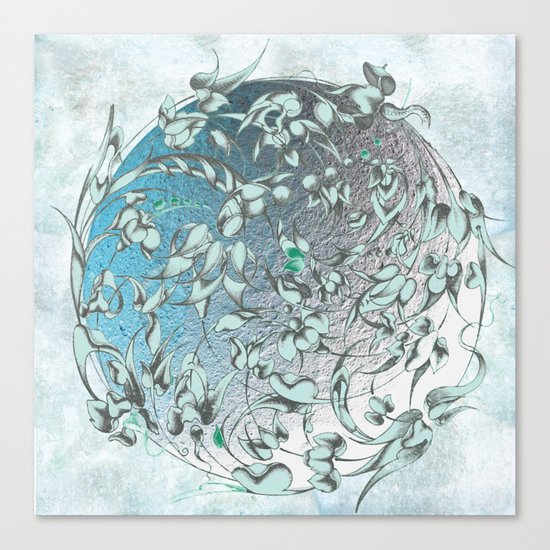 'The green world is man's sacred centre. Canvas Print