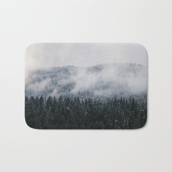Winter V Bath Mat