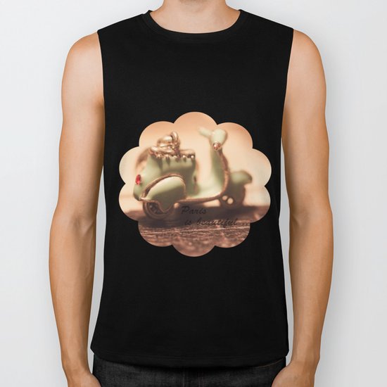 Paris is beautiful... Biker Tank