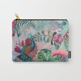 Peacock Palace Carry-All Pouch