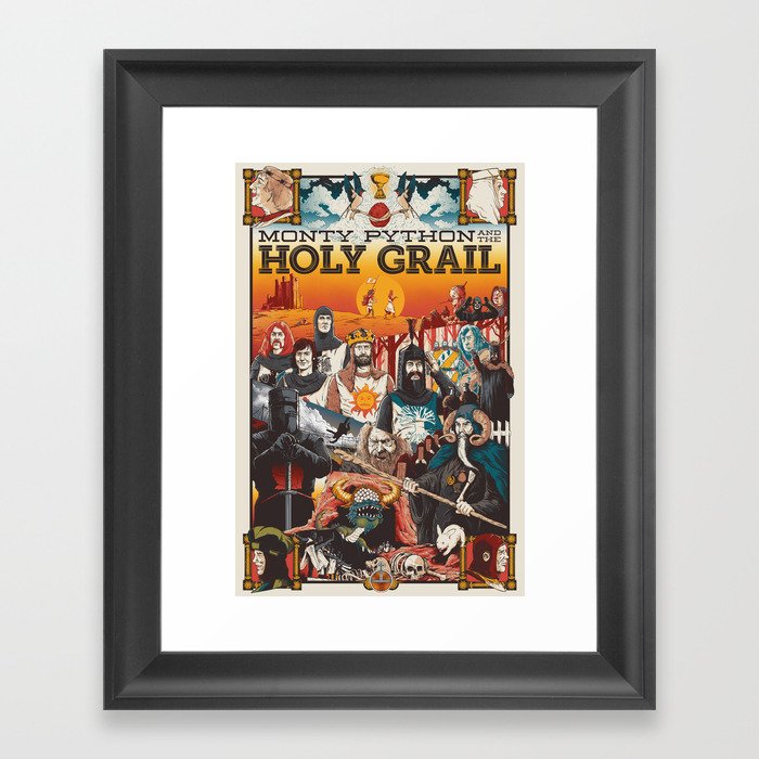 Holy Grail Framed Art Print