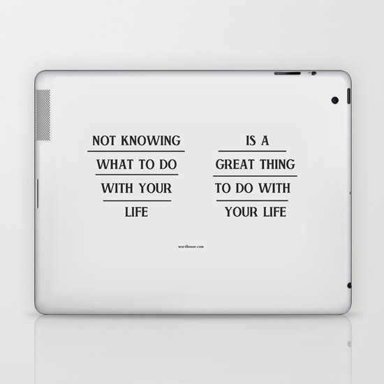 Notknowing Laptop & iPad Skin