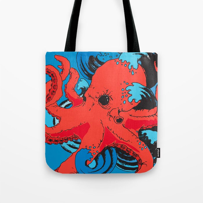Release the Kracken Octopus Tote Bag