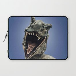 Smiling Dinosaur Selfie Laptop Sleeve