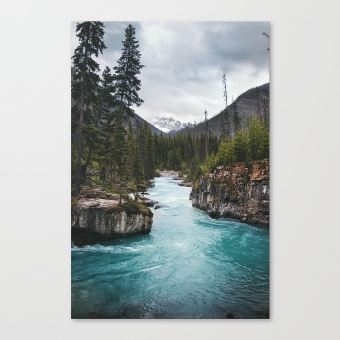 Marble Canyon, British Columbia Canvas Print