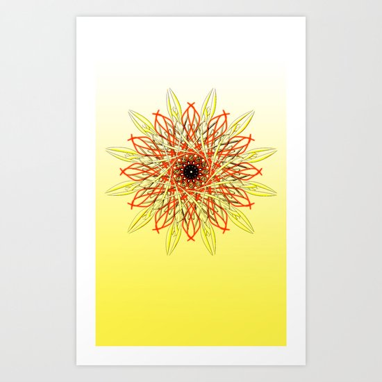 SUN Art Print