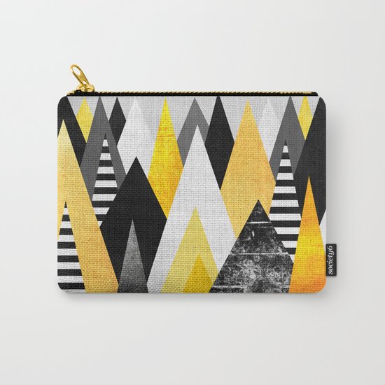 Yellow Peaks Carry-All Pouch