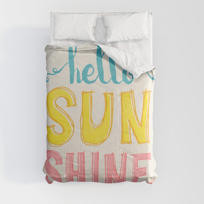 Hello Sunshine Comforter