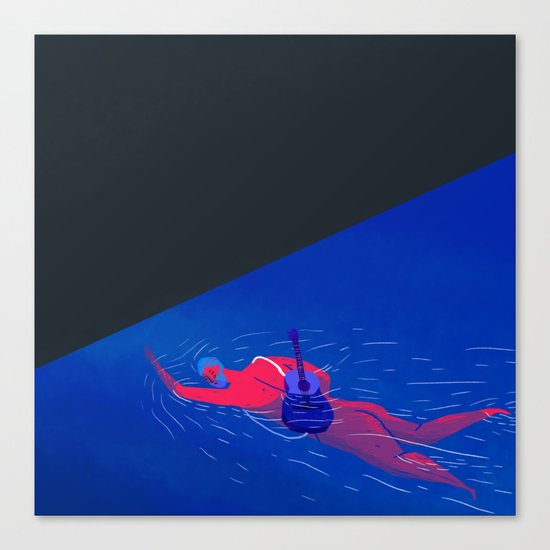 Go Long Canvas Print