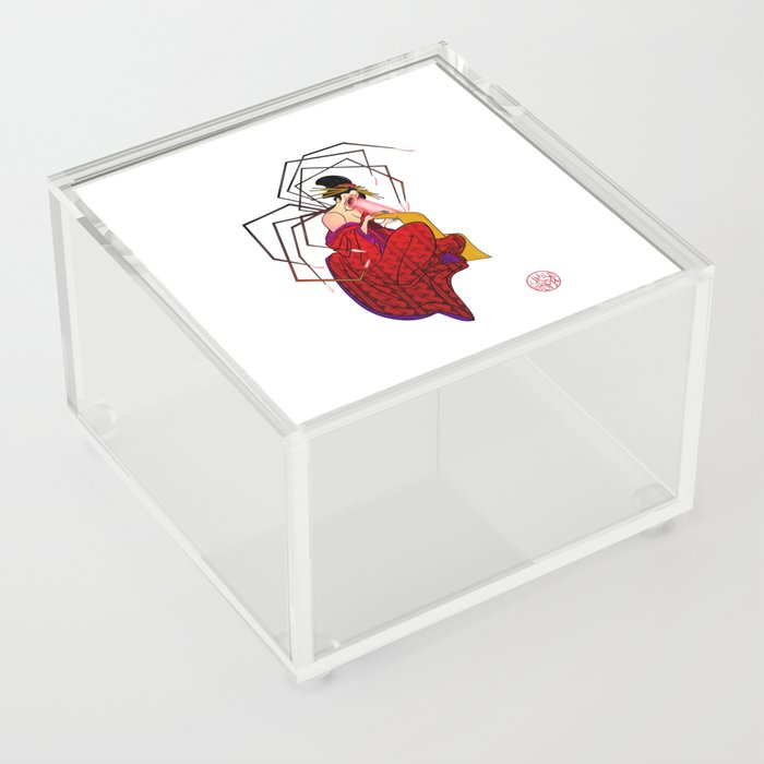 Bijinga - Mechanical spider woman Acrylic Box
