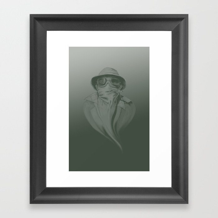 Ghost of Gonzo Framed Art Print