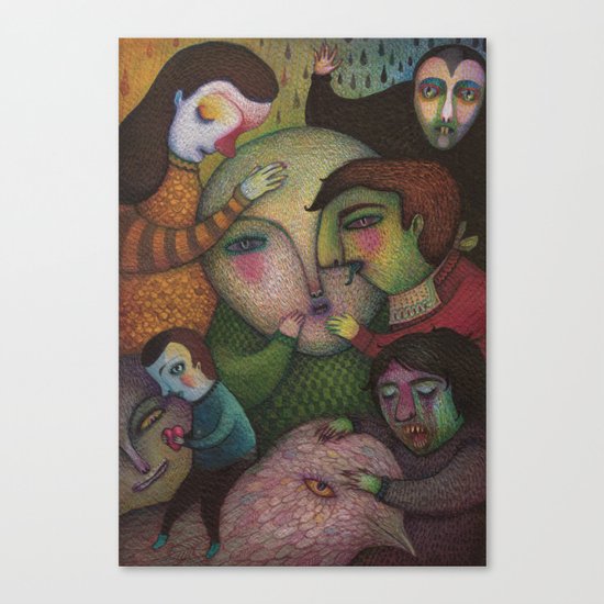 Seeking the truth Canvas Print