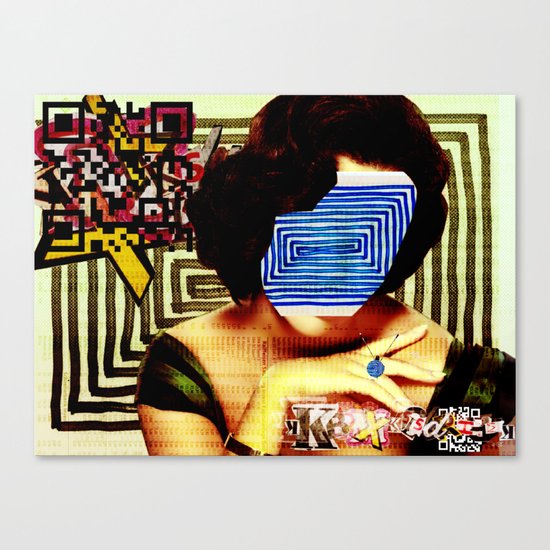 LizEdge · wanna go somewhere Canvas Print
