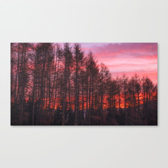 Monte Stivo, Italy Canvas Print