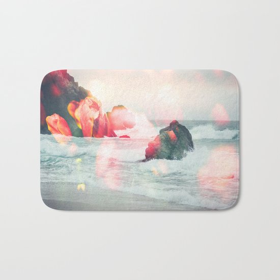 Crashing Tulips Bath Mat