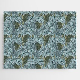 Eucalyptus Blue Jigsaw Puzzle