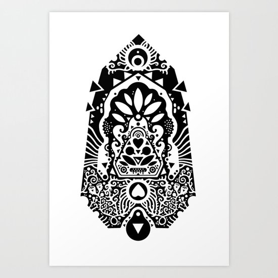 Krystal Art Print