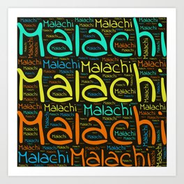 Malachi Art Print