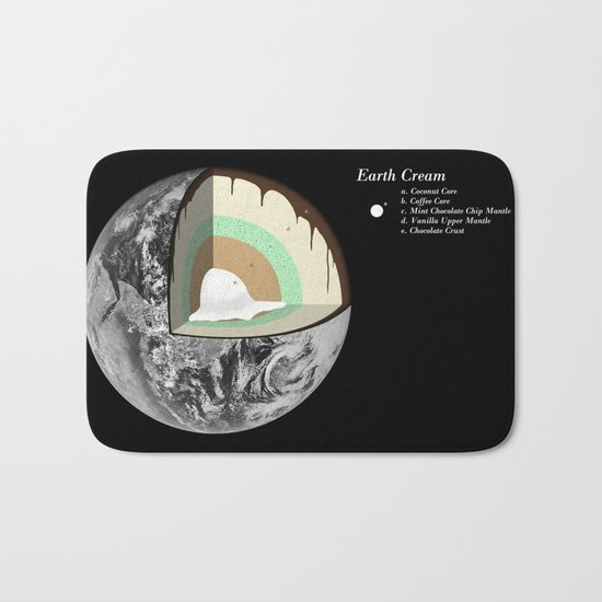 Earth Cream Bath Mat