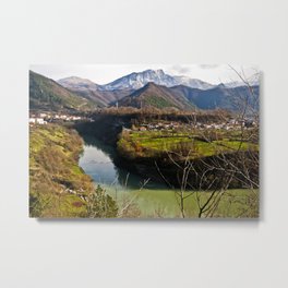 Mountain River Metal Print
