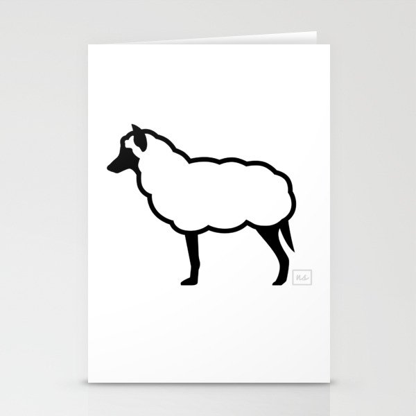 The Wolf In Sheep S Clothing Stationery Cards By Nomadslim Society6