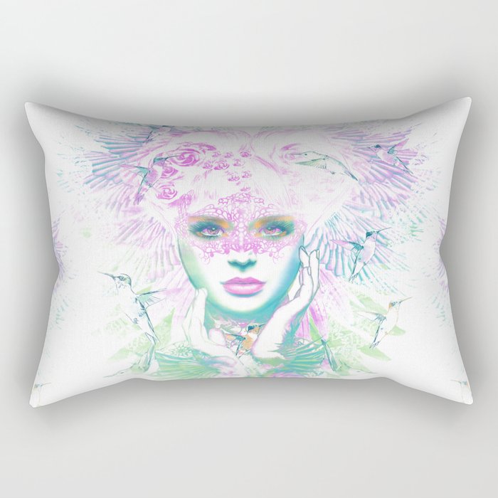 queen of paradise Rectangular Pillow