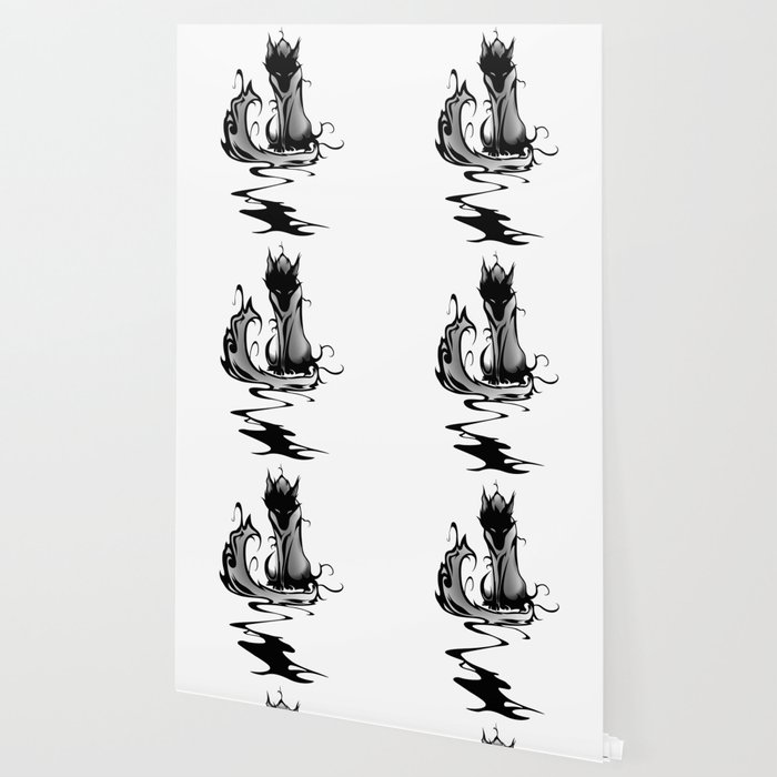 Wolf Werewolf Tattoo Shadow Style Artwork Dark Scary Vampire Gift Idea Birthday Tattooartist Wallpaper By C1337s Society6