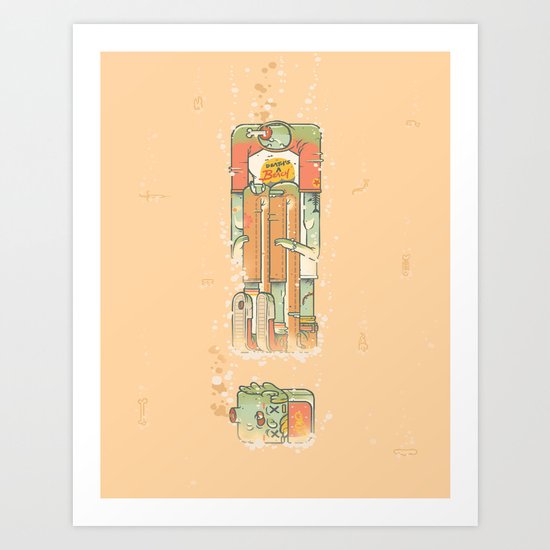Cannonball Art Print