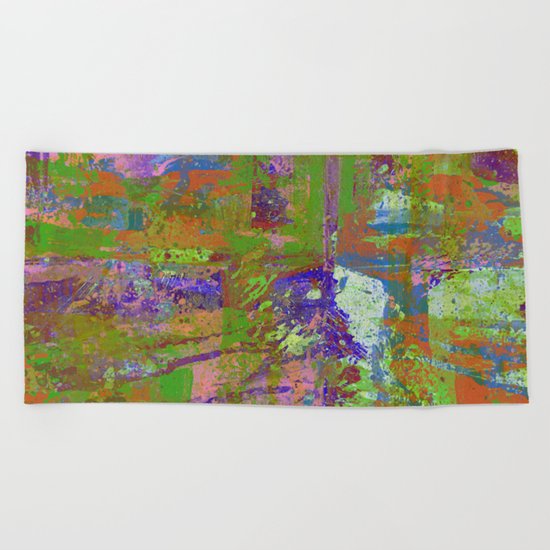 Abstract Thoughts Beach Towel