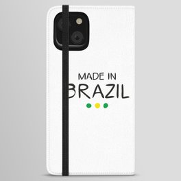 Made in (Brazil) Design. iPhone Wallet Case