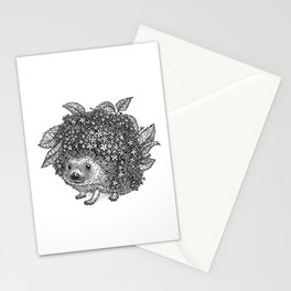 Elderberry Hedgehog Stationery Card