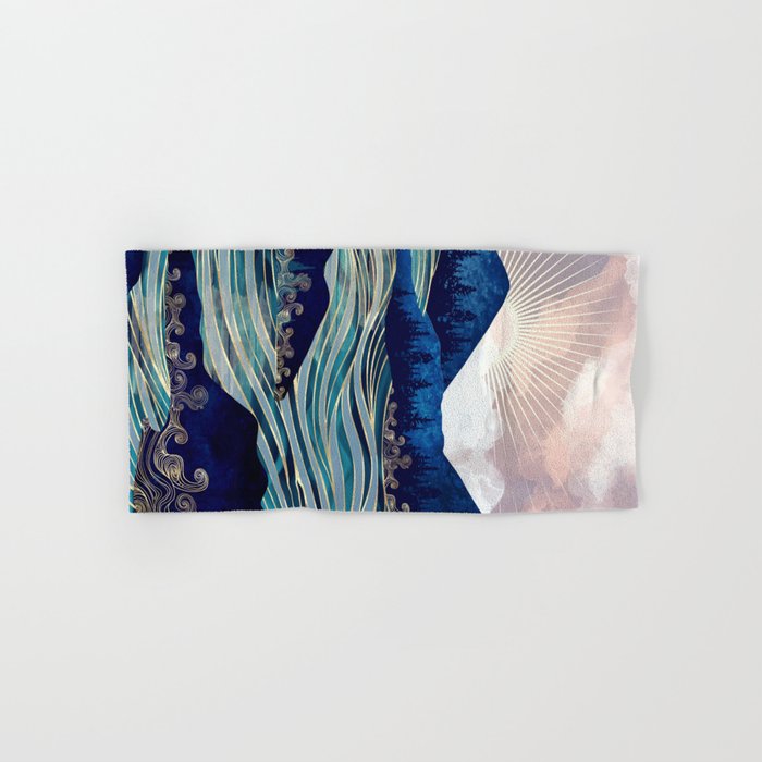 Ocean Sunrise Hand & Bath Towel