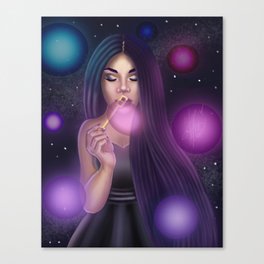 Cosmic Bubbles Canvas Print