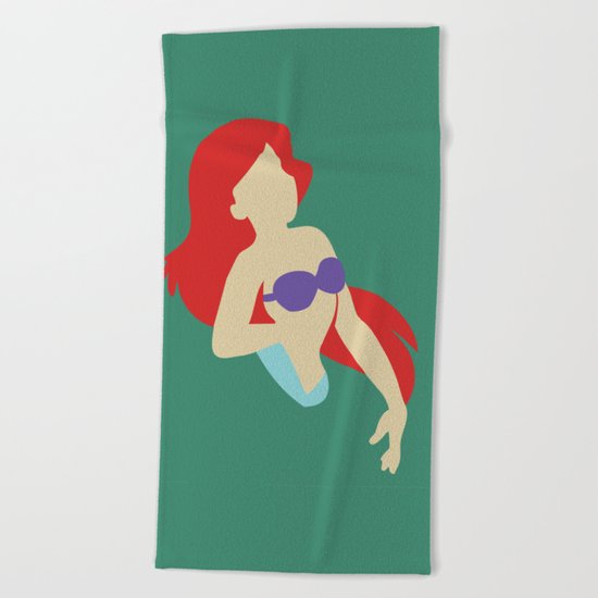 Ariel - The Little Mermaid Beach Towel