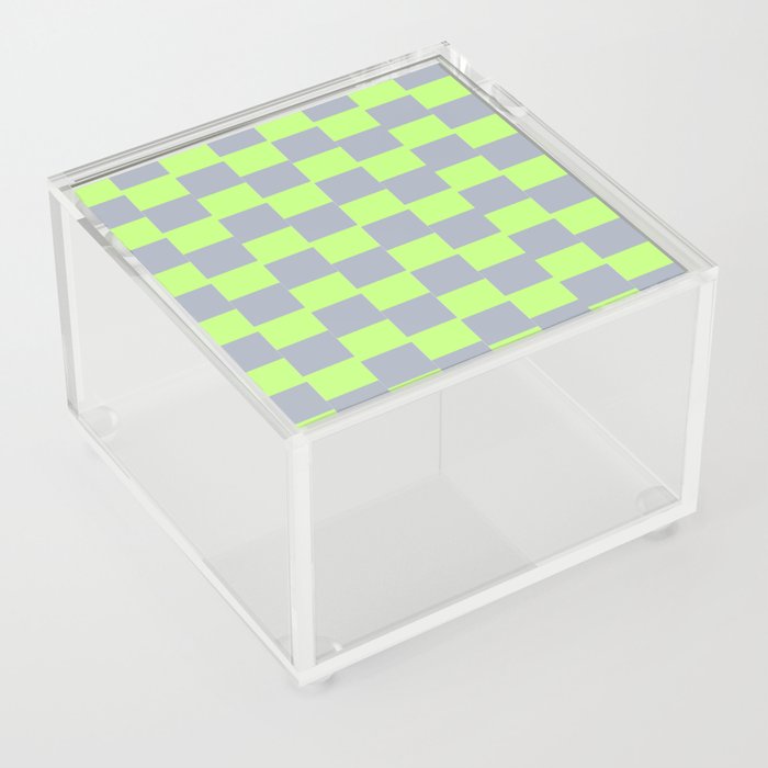 4  Abstract Grid Checkered 220718 Valourine Design  Acrylic Box