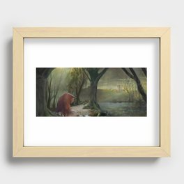 Labyrinth, Ludo, The Labyrinth, Concept Art Recessed Framed Print