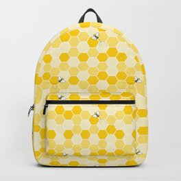 Honey Bee Pattern Backpack