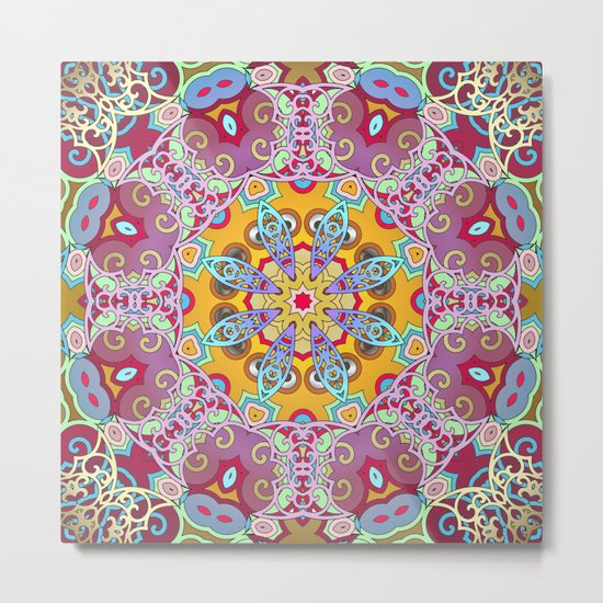 Mix&Match Indian Summer 03 Metal Print