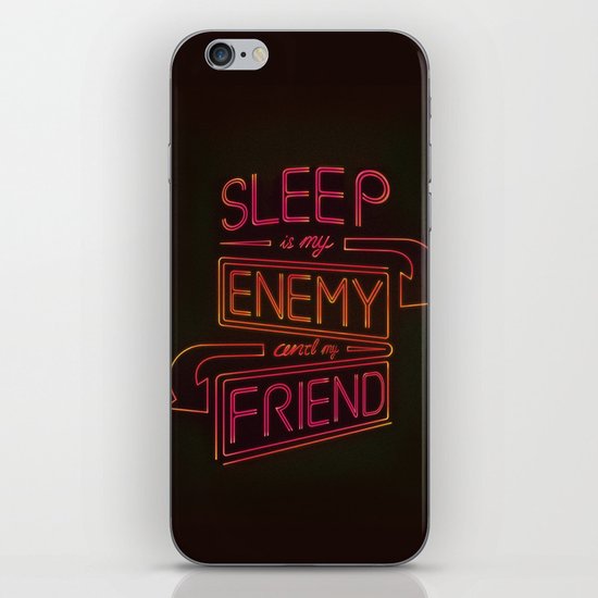 Sleep iPhone & iPod Skin