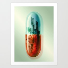 The Pill Art Print