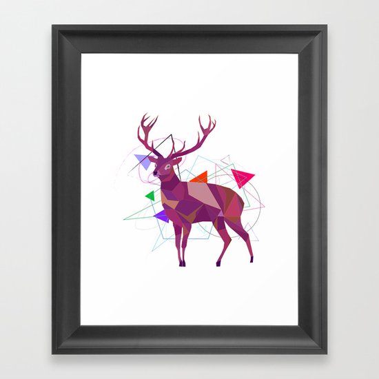 Deer Framed Art Print
