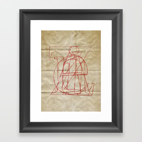 Zaine Framed Art Print