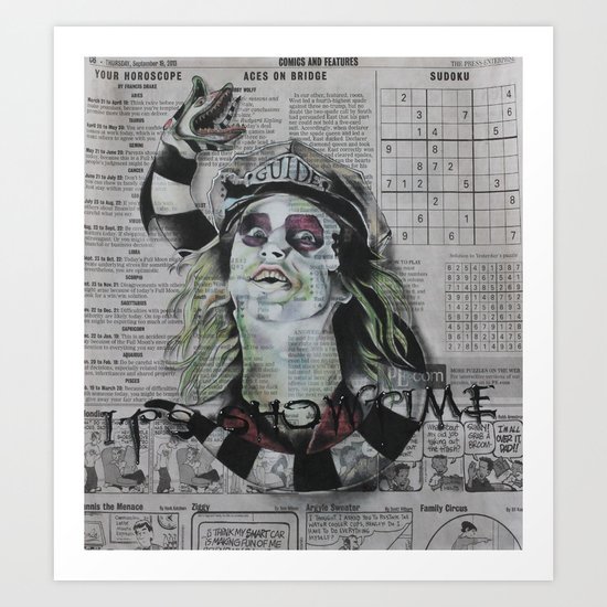 It's SHOWTIME Art Print