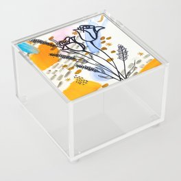 Homebody Floral Acrylic Box