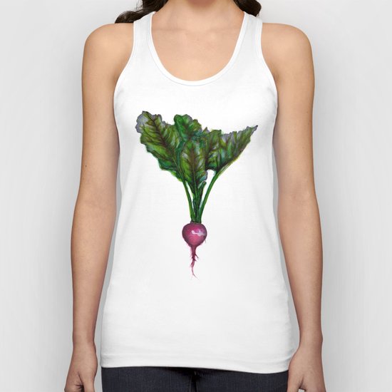 Rooted: The Radish Unisex Tank Top