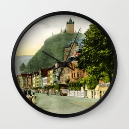 1900 Cochem Mosel Moselle Wall Clock